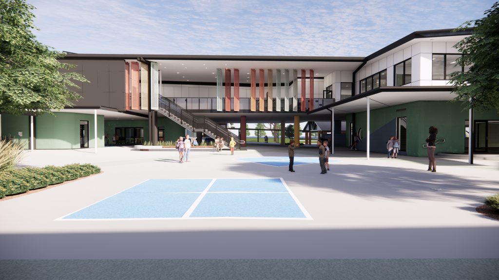 exterior kids playing