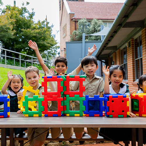 Female teachers talking