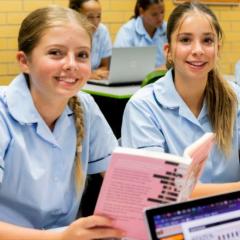 children in classroom
